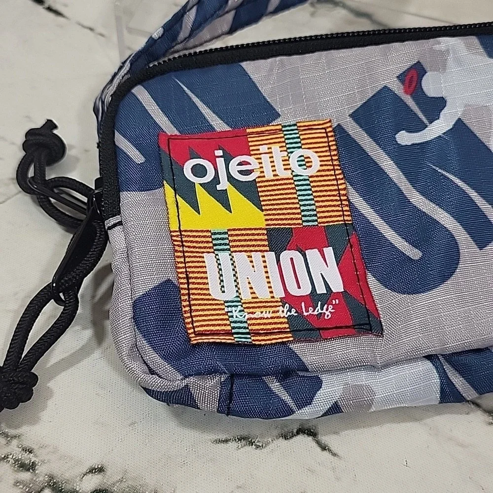 Ojeito Union Go Pencil Case Zippered Pouch Frontman Ripstop Skater